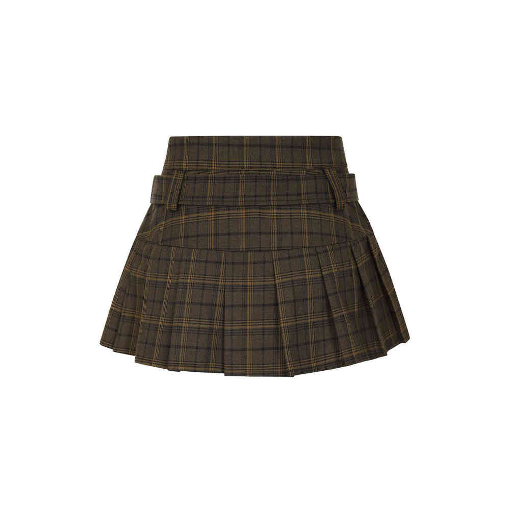 Banned - Just A Girl Mini skirt - Olive green
